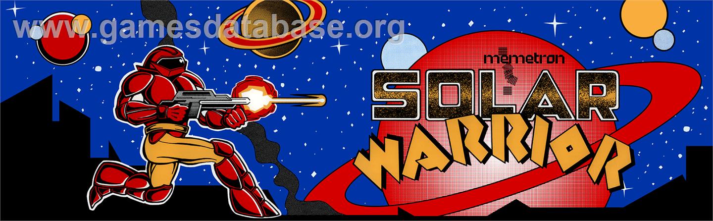 Solar-Warrior - Arcade - Artwork - Marquee