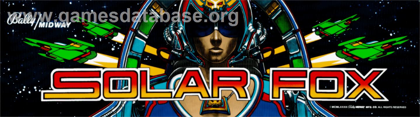 Solar Fox - Arcade - Artwork - Marquee