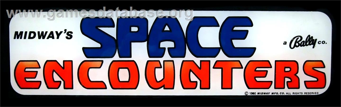 Space Encounters - Arcade - Artwork - Marquee