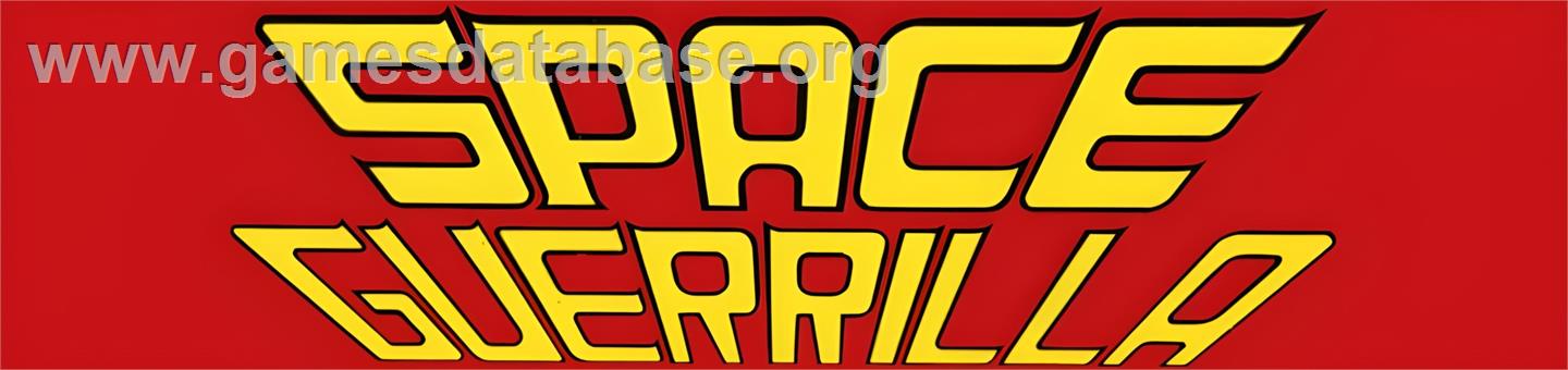 Space Guerrilla - Arcade - Artwork - Marquee