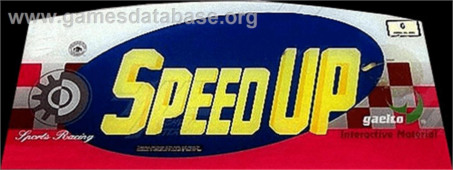 Speed Up - Arcade - Artwork - Marquee
