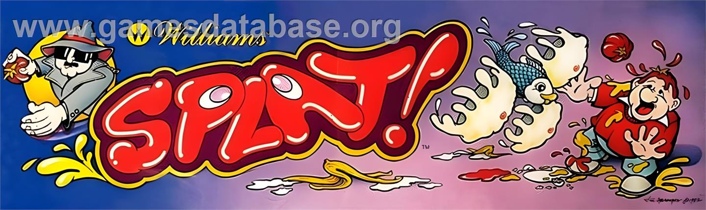 Splat! - Arcade - Artwork - Marquee