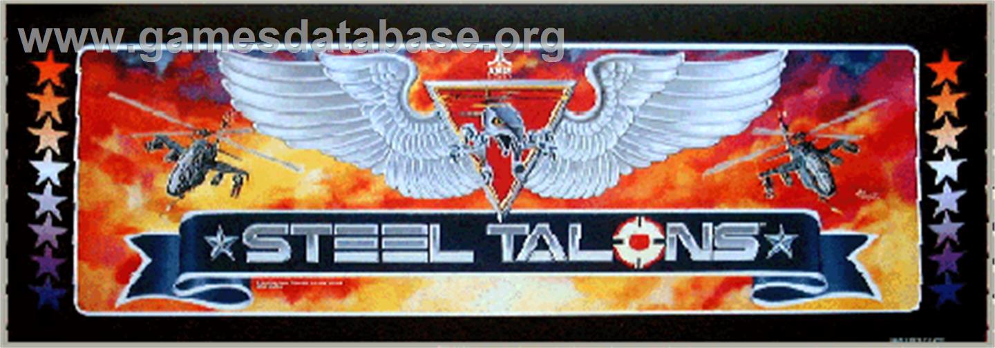 Steel Talons - Arcade - Artwork - Marquee