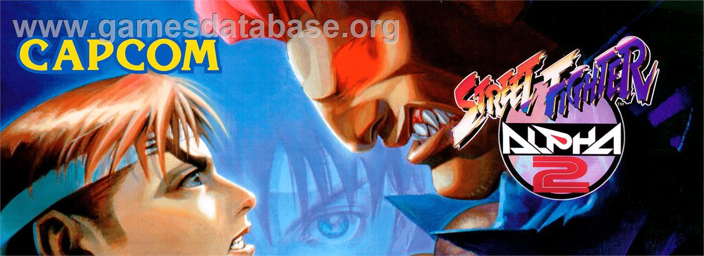 Street Fighter Alpha 2 - Arcade - Artwork - Marquee