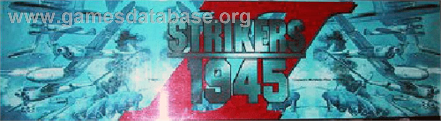 Strikers 1945 II - Arcade - Artwork - Marquee