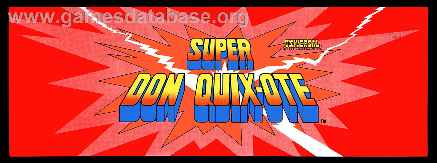 Super Don Quix-ote - Arcade - Artwork - Marquee
