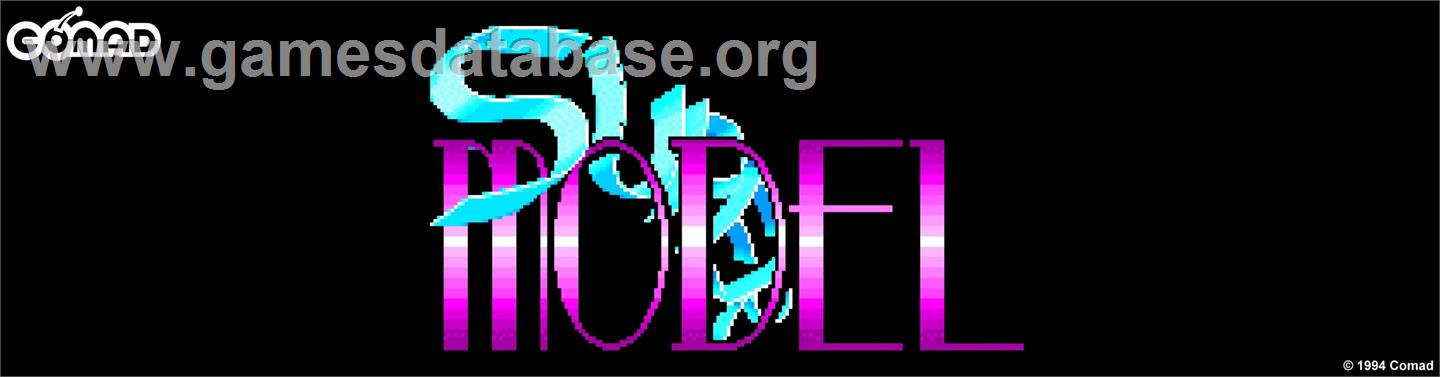 Super Model - Arcade - Artwork - Marquee
