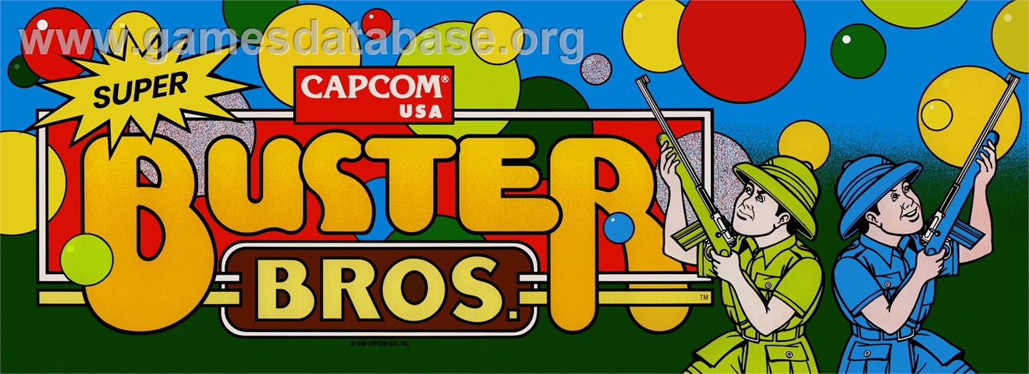 Super Pang - Arcade - Artwork - Marquee