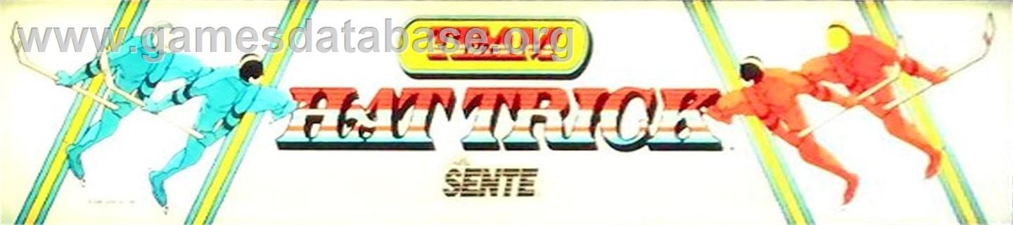 Team Hat Trick - Arcade - Artwork - Marquee
