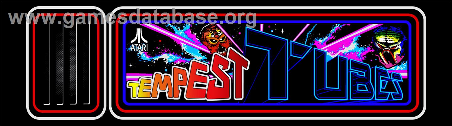 Tempest Tubes - Arcade - Artwork - Marquee