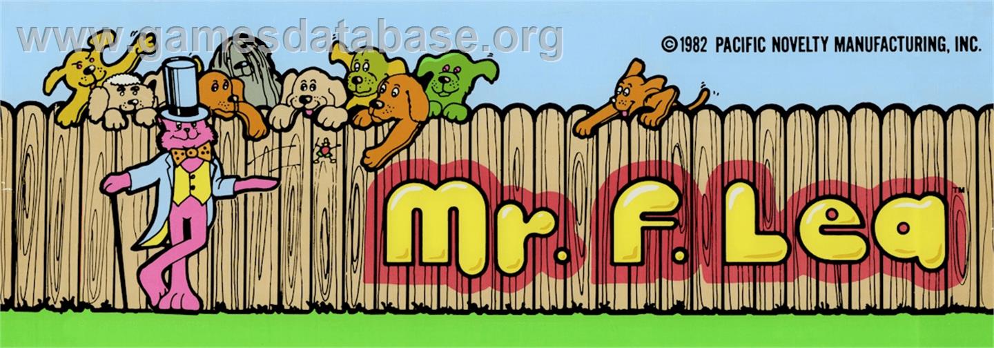 The Amazing Adventures of Mr. F. Lea - Arcade - Artwork - Marquee