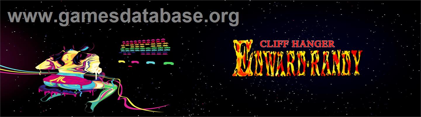 The Cliffhanger - Edward Randy - Arcade - Artwork - Marquee