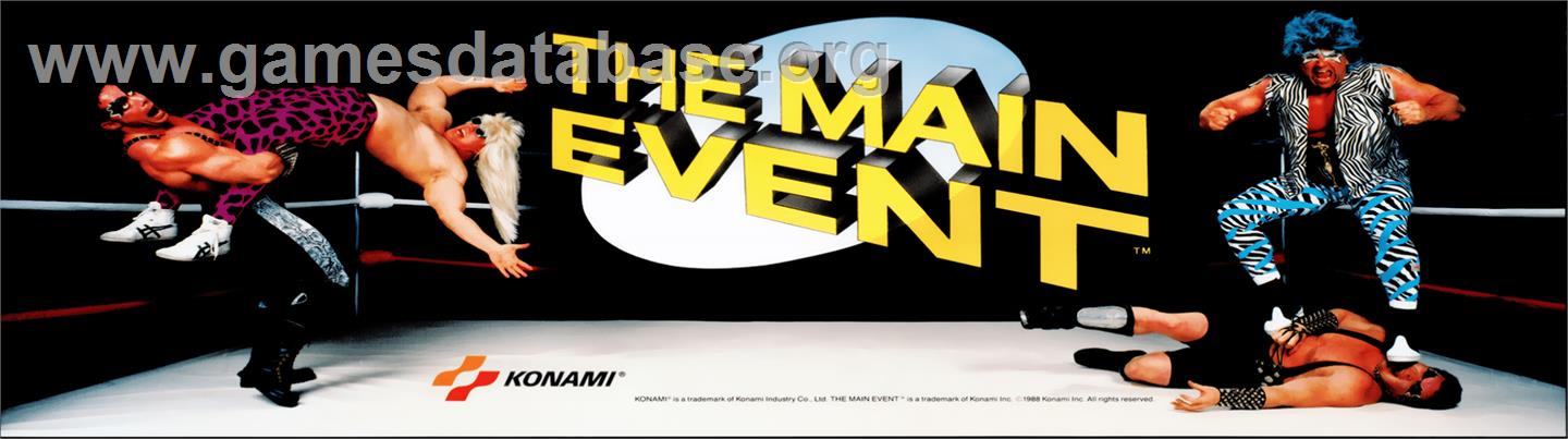 The Main Event - Arcade - Artwork - Marquee