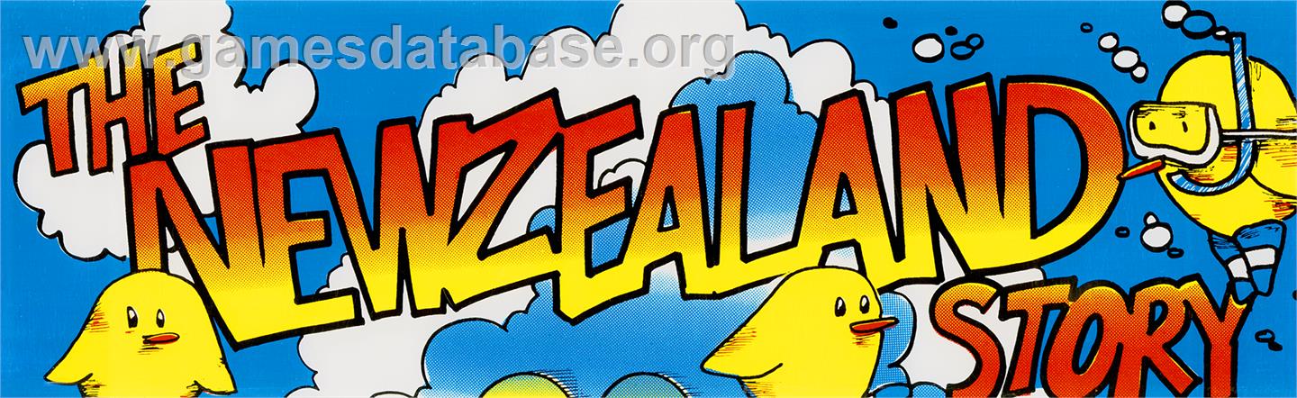 The NewZealand Story - Arcade - Artwork - Marquee