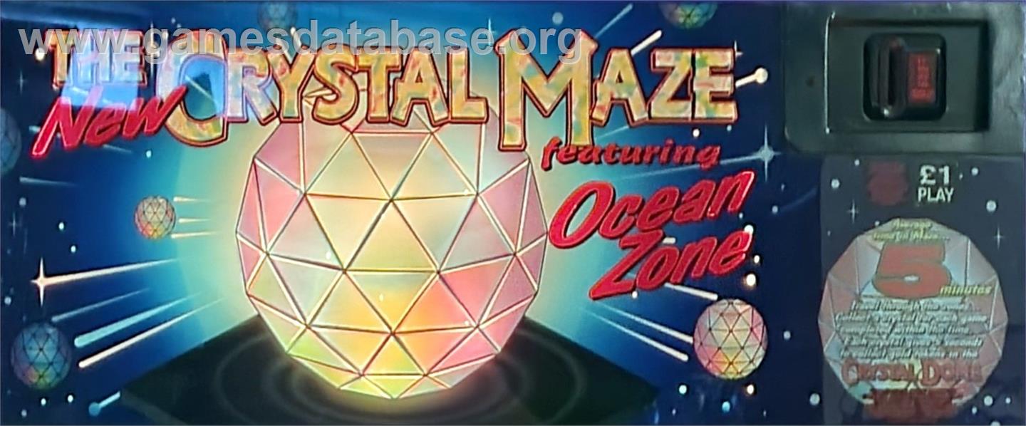 The New Crystal Maze Featuring Ocean Zone - Arcade - Artwork - Marquee