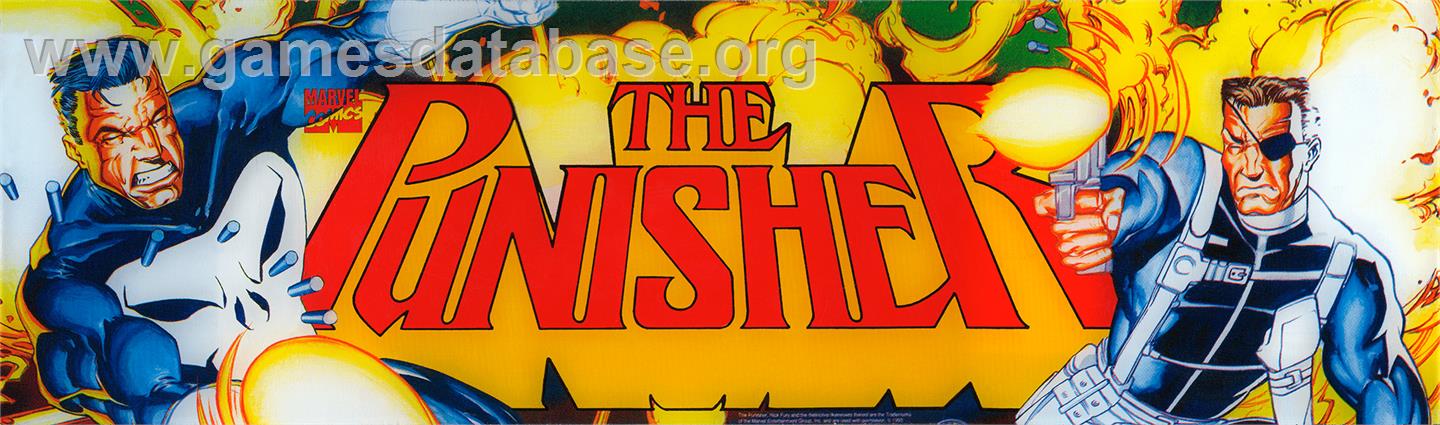 The Punisher - Arcade - Artwork - Marquee