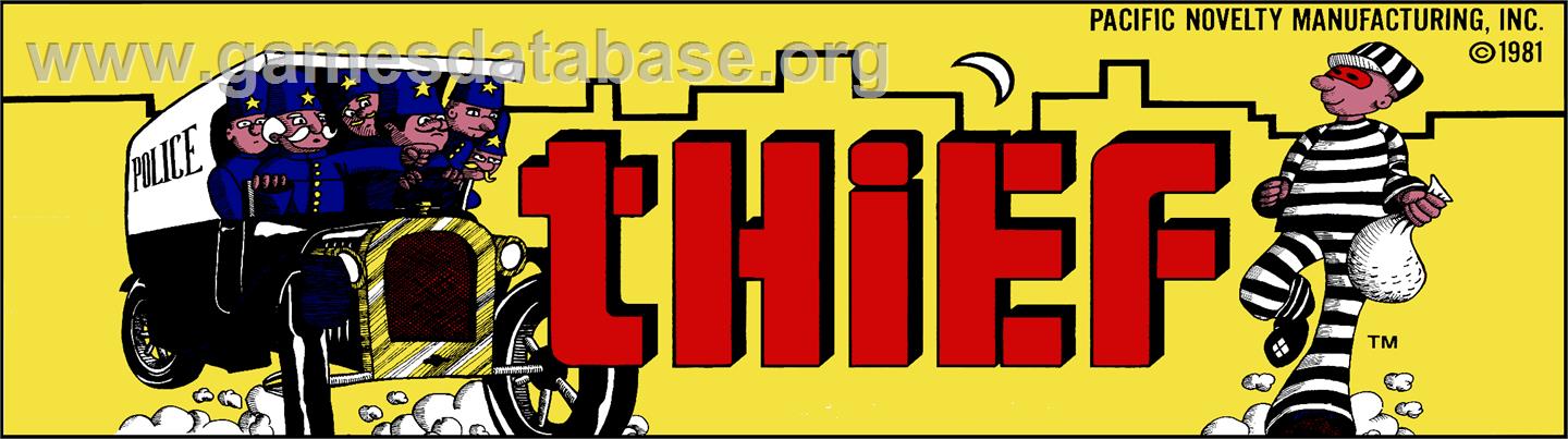 Thief - Arcade - Artwork - Marquee