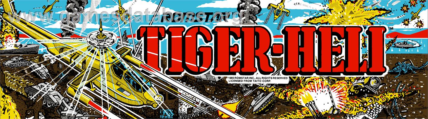 Tiger Heli - Arcade - Artwork - Marquee
