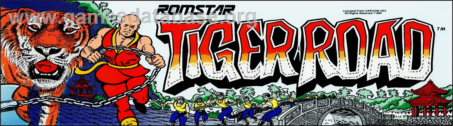 Tiger Road - Arcade - Artwork - Marquee