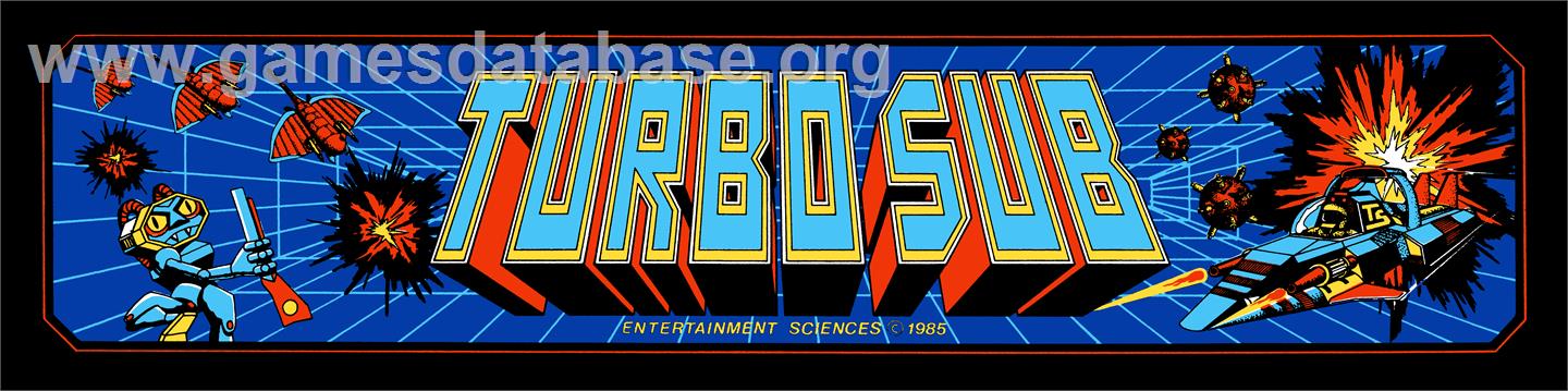 Turbo Sub - Arcade - Artwork - Marquee