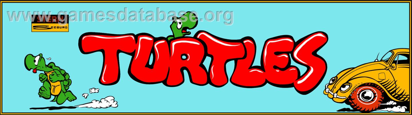 Turtles - Arcade - Artwork - Marquee