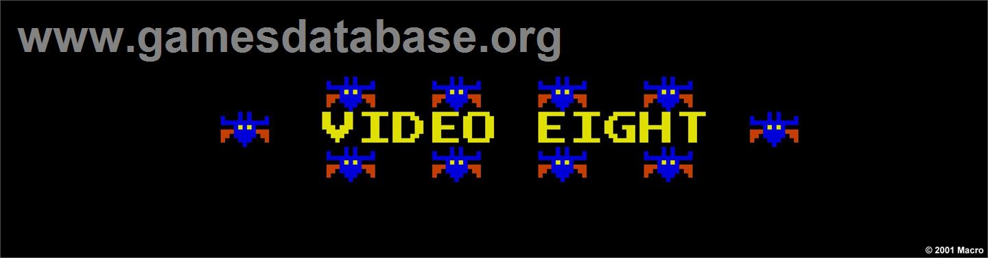 Video Eight - Arcade - Artwork - Marquee