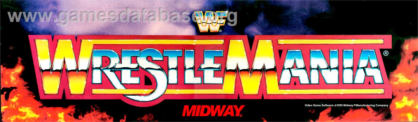 WWF: Wrestlemania - Arcade - Artwork - Marquee