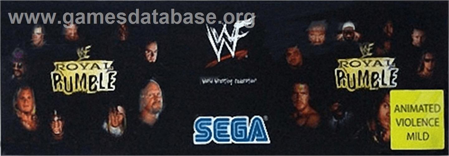 WWF Royal Rumble - Arcade - Artwork - Marquee