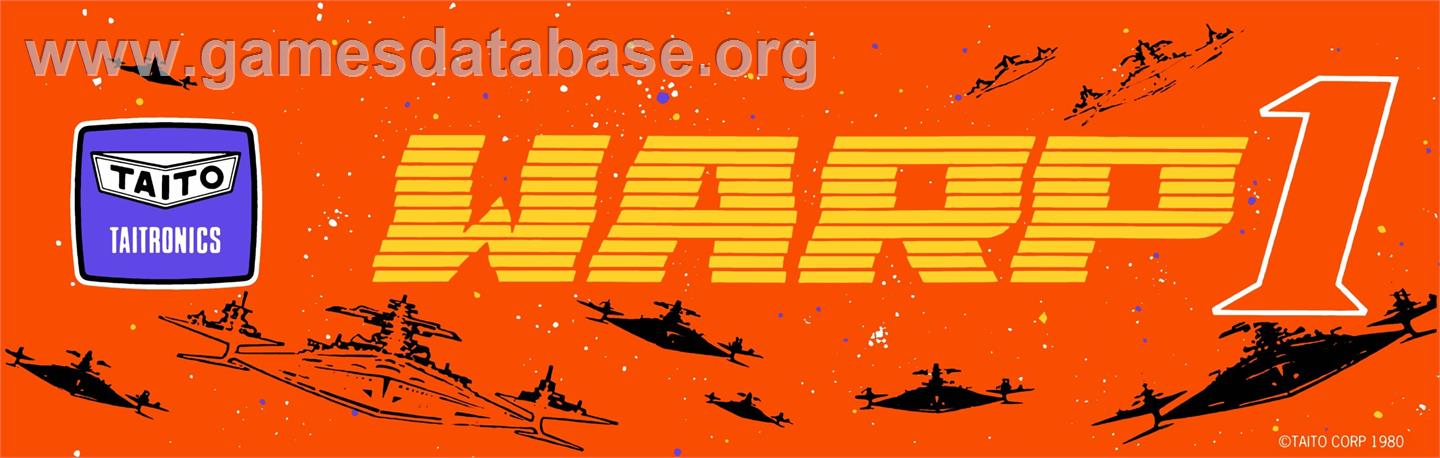 Warp-1 - Arcade - Artwork - Marquee