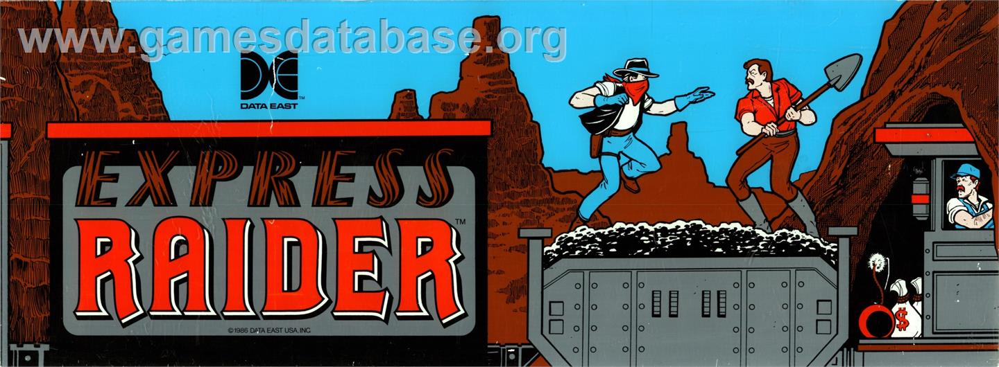 Western Express - Arcade - Artwork - Marquee