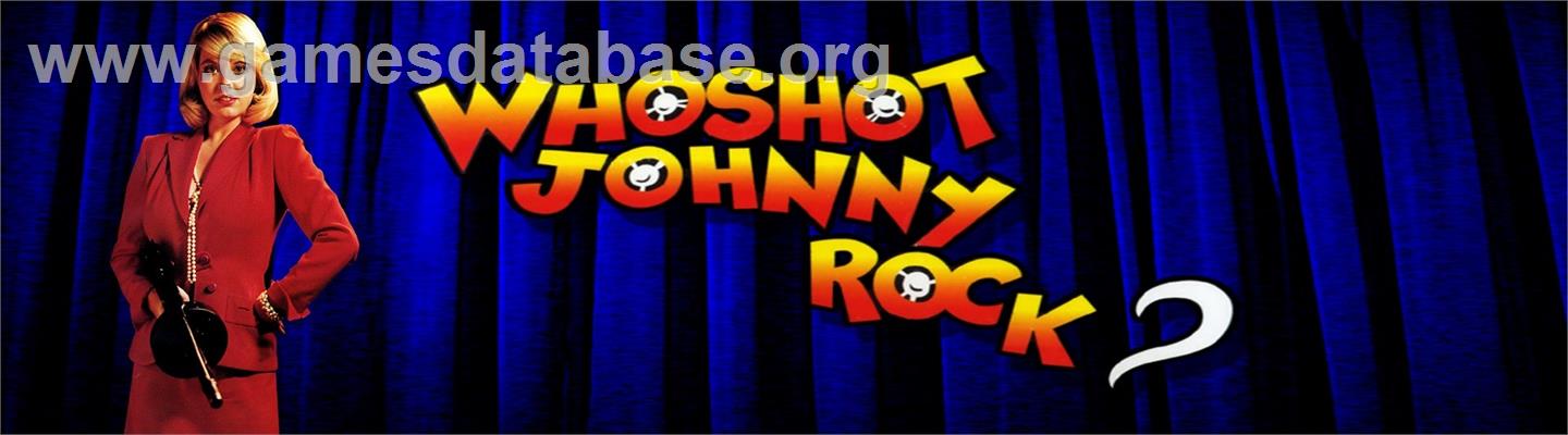 Who Shot Johnny Rock? v1.6 - Arcade - Artwork - Marquee