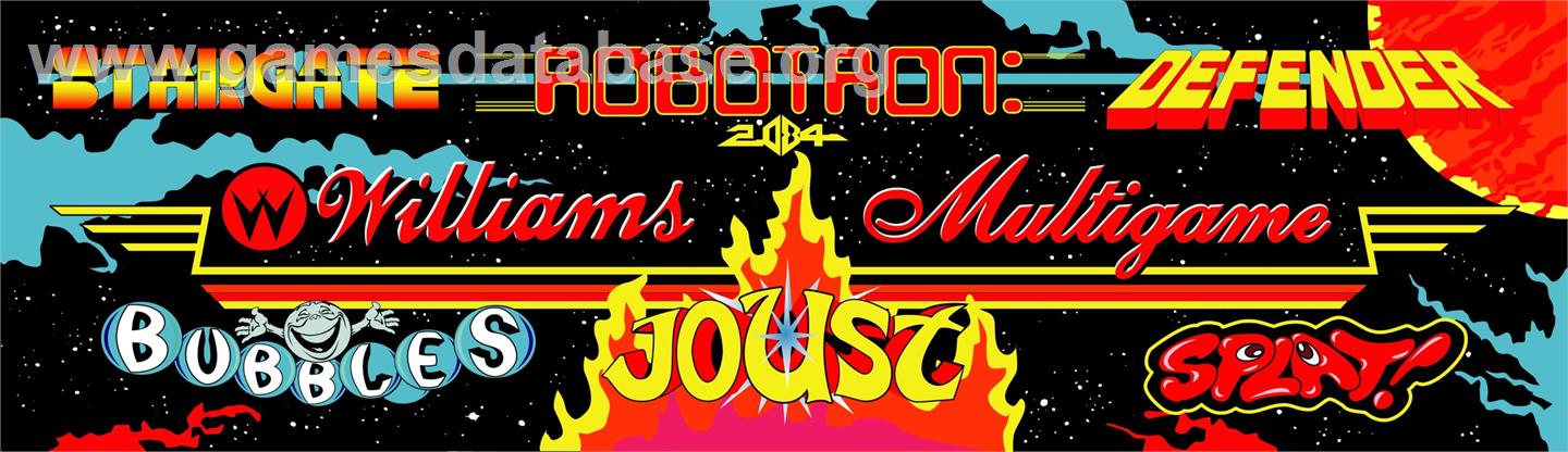 Williams Multigame - Arcade - Artwork - Marquee