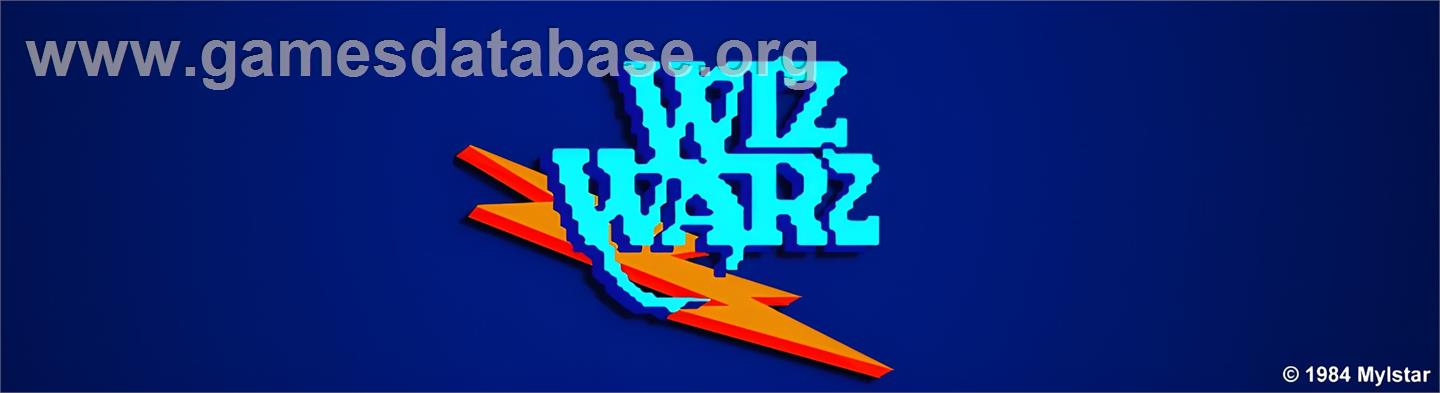 Wiz Warz - Arcade - Artwork - Marquee