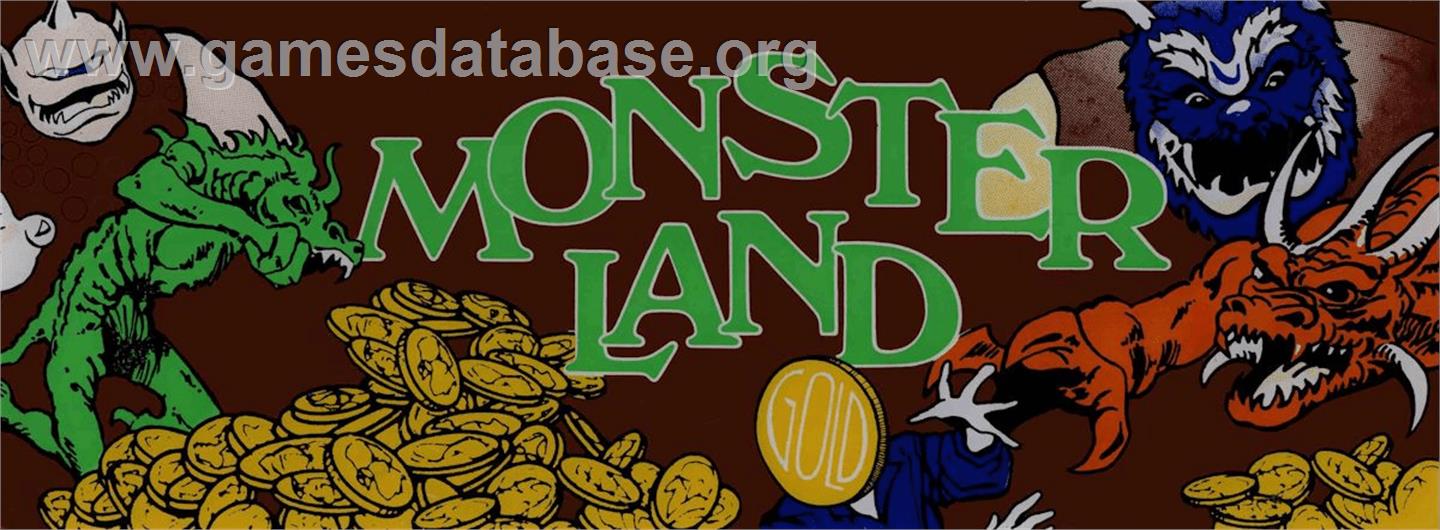 Wonder Boy in Monster Land - Arcade - Artwork - Marquee