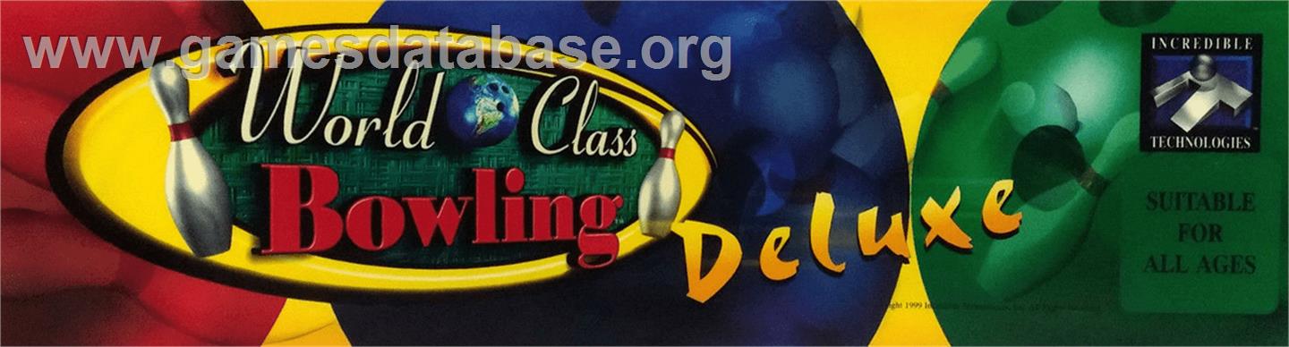World Class Bowling Deluxe - Arcade - Artwork - Marquee