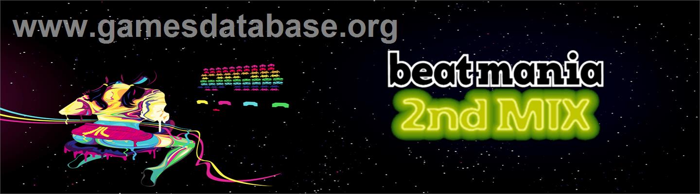 beatmania 2nd MIX - Arcade - Artwork - Marquee