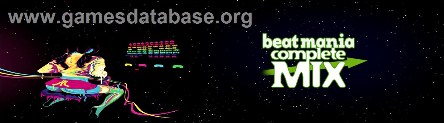 beatmania complete MIX - Arcade - Artwork - Marquee