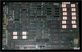 Printed Circuit Board for Blasteroids.