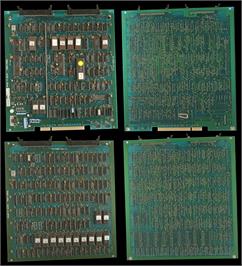 Printed Circuit Board for Double Dragon.