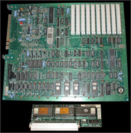 Printed Circuit Board for Excite Bike.