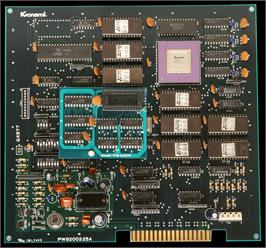 Printed Circuit Board for Green Beret.