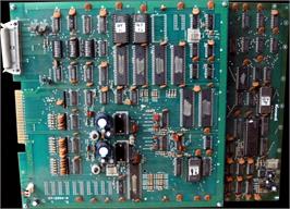 Printed Circuit Board for Gyruss.