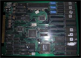 Printed Circuit Board for Mortal Kombat 3.