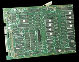 Printed Circuit Board for Mr. Do's Castle.