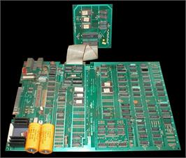 Printed Circuit Board for Ms. Pac-Man.