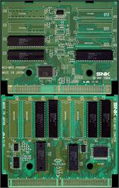 Printed Circuit Board for Neo Bomberman.