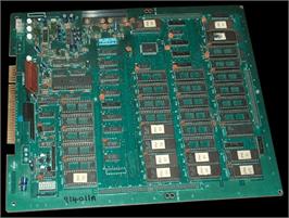 Printed Circuit Board for Pac-Mania.