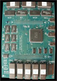 Printed Circuit Board for Raiden Fighters 2.1.