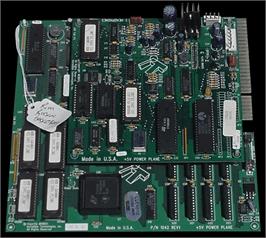 Printed Circuit Board for Rim Rockin' Basketball.