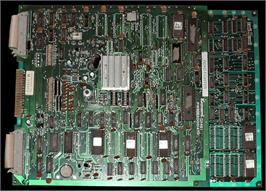 Printed Circuit Board for Road Fighter.